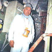 Klaus Hermann während seiner Bergbauzeit