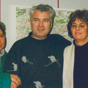 V. l. n. r.: ehemalige KollegInnen: Marita Meyer, Klaus Hermann, Barbara Nümann